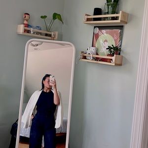 Madewell 100% linen blazer size S in white